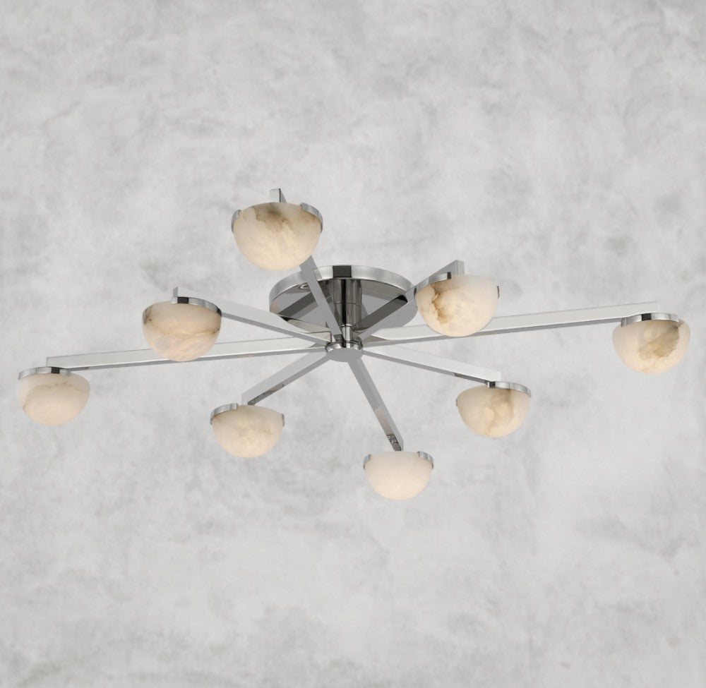 Pedra Staggered Arm Flush Mount 36", 48", 60"